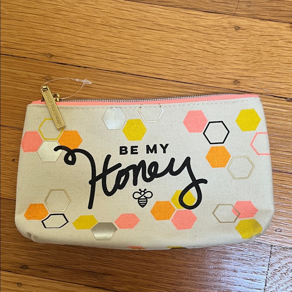 Bath & Body Works Honeycomb Canvas Pouch